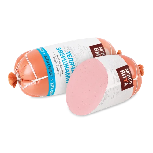 Ковбаса Варена Теляча З Вершками М'ясовита, кг