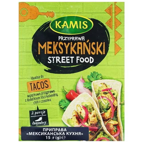 Приправа Kamis Мексиканська кухня 15г
