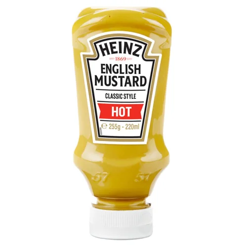 Гірчиця Heinz англійська гостра 220мл