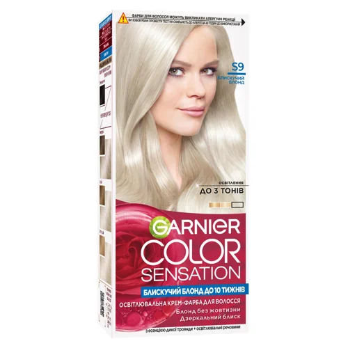 Фарба для волосся Garnier Color Sensation S9 Блискучий блонд