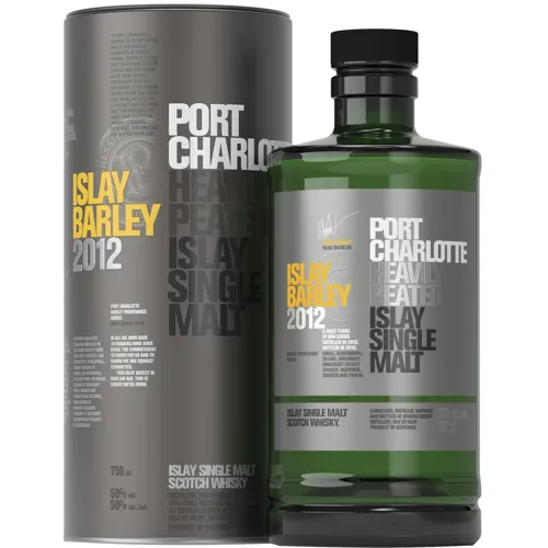 Віскі Bruichladdich Port Charlotte Scottish Islay Barley 50% 0,7л