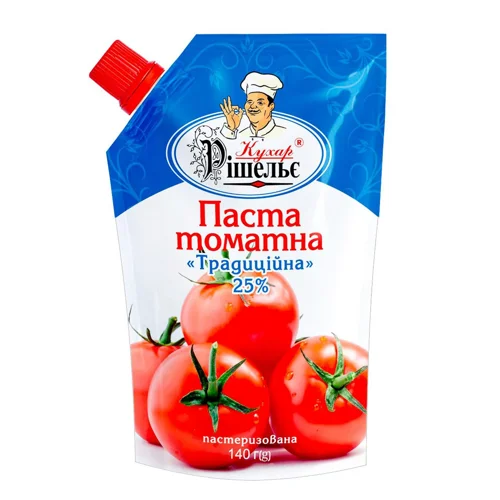 Паста томатна Кухар Рішельє Традиційна 25% 140г