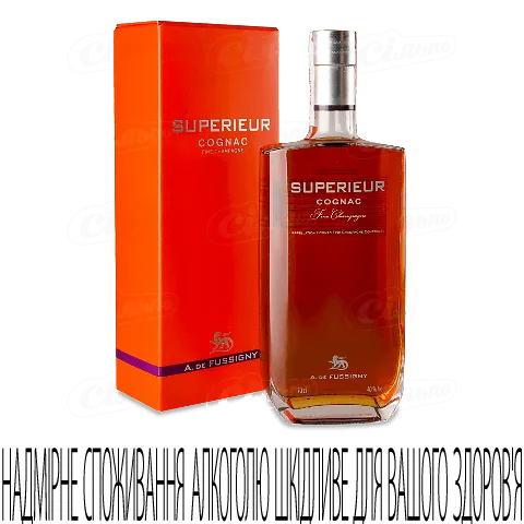 Коньяк A. de Fussigny Superieur Fine Champagne 40%, 0,7л