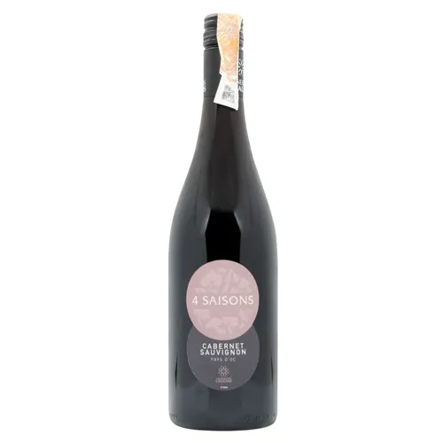 Вино 4 Saisons IGP Pays d'Oc Cabernet Sauvignon червоне сухе 13% 0,75л