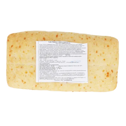 Хліб Чіабата з сиром Хлібна мрія м/у 200г