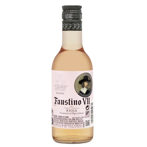 Вино Faustino VII рожеве сухе 13% 187мл