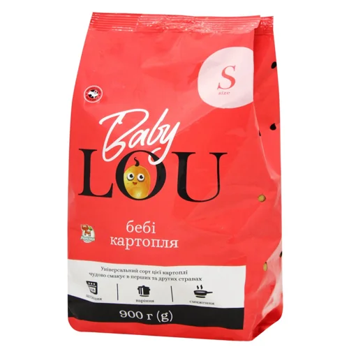 Картопля бебі Моркішка Baby Lou розмір S мита 900г