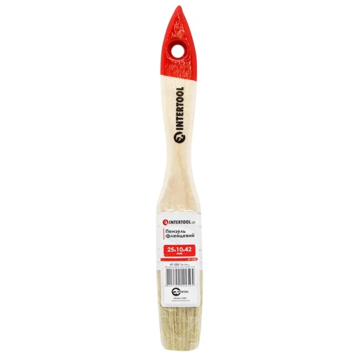 Пензлик Intertool флейцевий 25x10x42мм