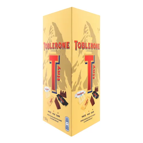 Набір шоколаду Tiny Variety Toblerone картонна упаковка 200г