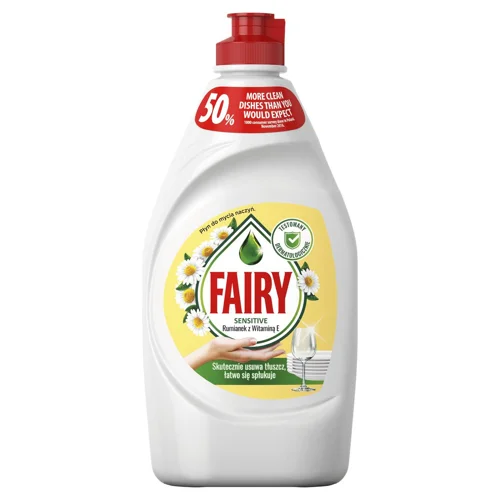 Засіб для миття посуду Fairy Sensitive Ромашка та вітамін Е 450мл