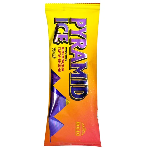 Морозиво Holdi Pyramid Шоколадна тарта-вишня 70г
