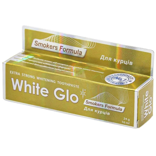 Зубная паста White Glo відбілююча для курців 24г