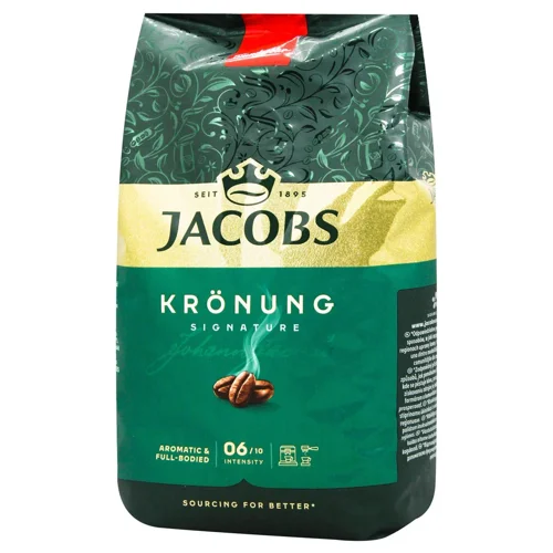Кава Jacobs Kronung в зернах 1кг