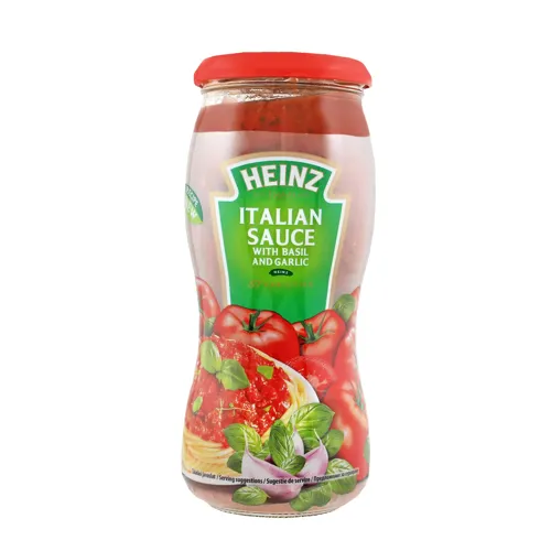 Heinz соус Італійський з базиліком та часником с/б 500г/6шт