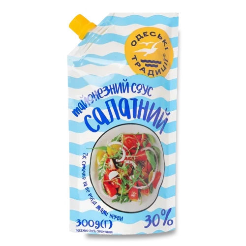 Соус Майонезний 30% Салатний, в/ґ, 300г
