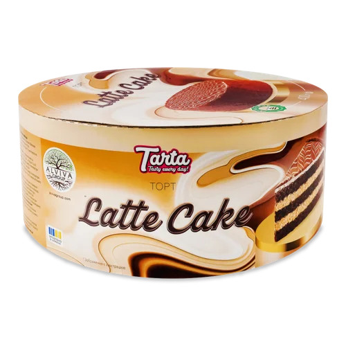 Торт Бісквітний Latte Cake Тарта к/у, 400 г