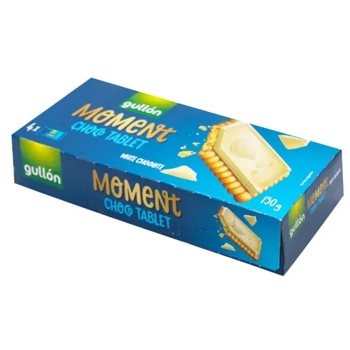 Печиво Gullon Moment з білим шоколадом 150г