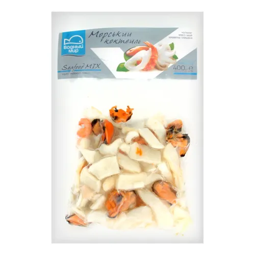 Морський коктейль глазурований Водний світ в/у 400г