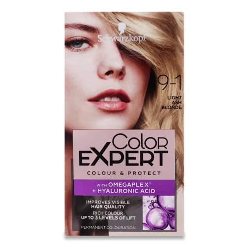 Крем-фарба Color Expert 9-1 Холодний Світлий Блонд, стійка, в/ґ