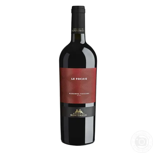 Вино Rocca di Montemassi Le Focaie червоне сухе 13,5% 0,75л