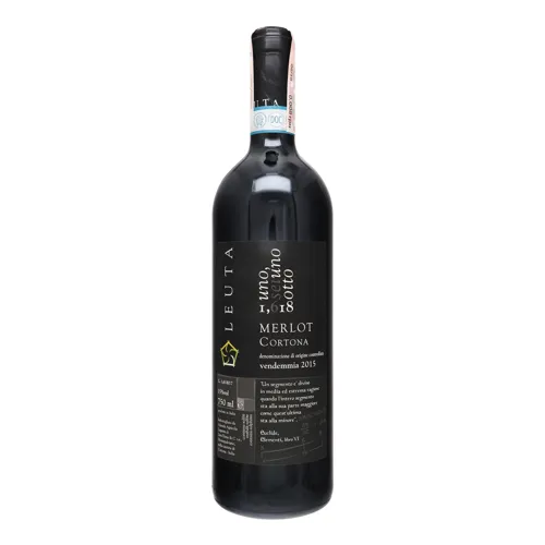 Вино 0.75л 15% червоне сухе 1.618 Merlot Toscana Leuta пл