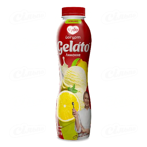 Йогурт Чудо Gelato Лимонне 1,4% пл, 520г