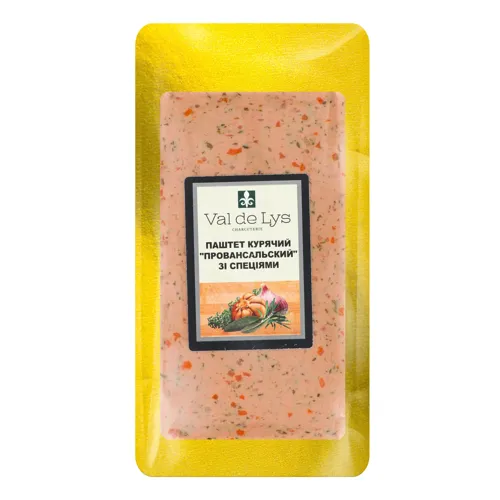 Паштет курячий зі спеціями Провансальський Val de Lys в/у 170г