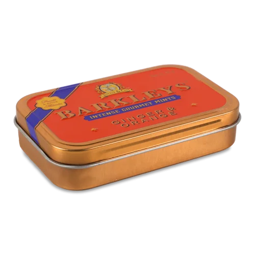 Льодяники Ginger & Orange, Вищого Ґатунку, Залізна Банка, 50г