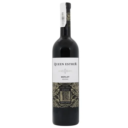 Вино Queen Esther Merlot Reserve червоне сухе 13% 0,75л