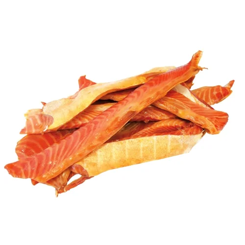 Лосось брюшки гарячого копчення