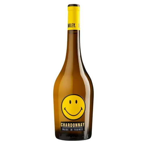 Вино Smiley Wines Chardonnay біле сухе 0,75л