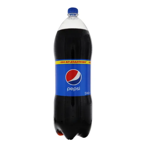 Напій безалкогольний сильногазований Pepsi п/пл 2.5л