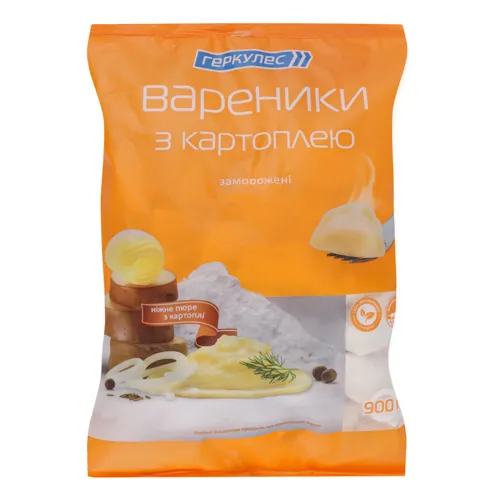 Вареники з картоплею Геркулес м/у 900г