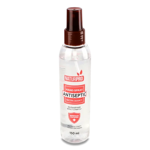 Антисептик Для Рук NaturPro Екстра Захист 150мл