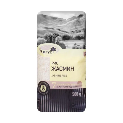 Рис довгозернистий жасмин Август м/у 500г