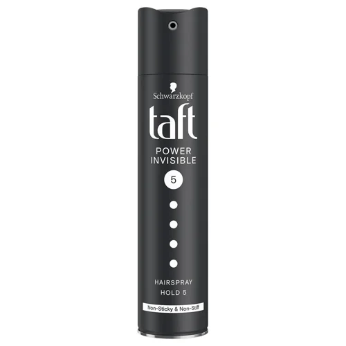 Лак для волосся Taft Power Невидима фіксація Мегафіксація 5 250мл