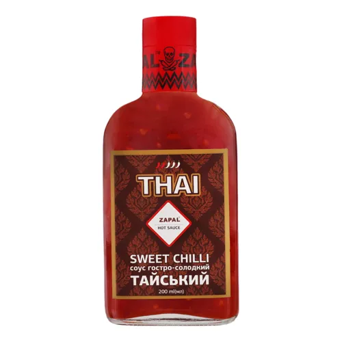 Соус гостро-солодкий Тайський Sweet chilli Zapal 200мл