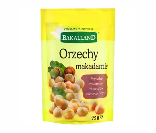 Горіхи макадамії Bakalland 75г