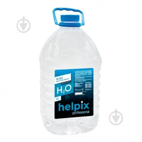 Вода демініралізована HELPIX 5Л без газу