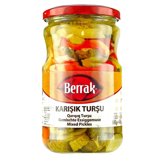 Овочевий мікс Berrak консервований 680г