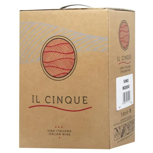 Вино Castelnuovo Vino Rosso червоне сухе 11% 5л