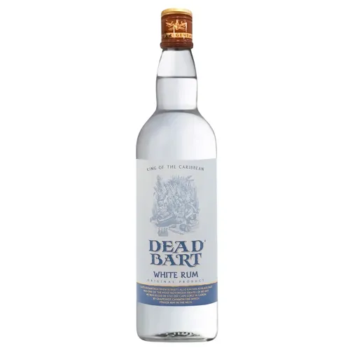 Ром Dead Bart White Caribbean 37,5% 0,7л