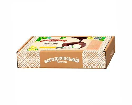 Продукт сирковий Богодухівський Молзавод глазурований молоковмісний з ароматом ванілін 26%, 216г