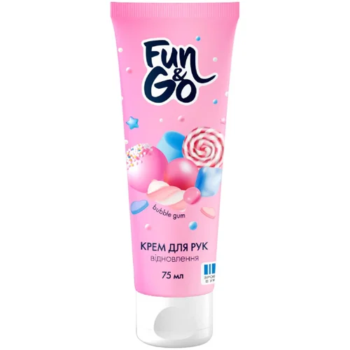 Крем для рук Fun&Go Bubble Gum 75мл