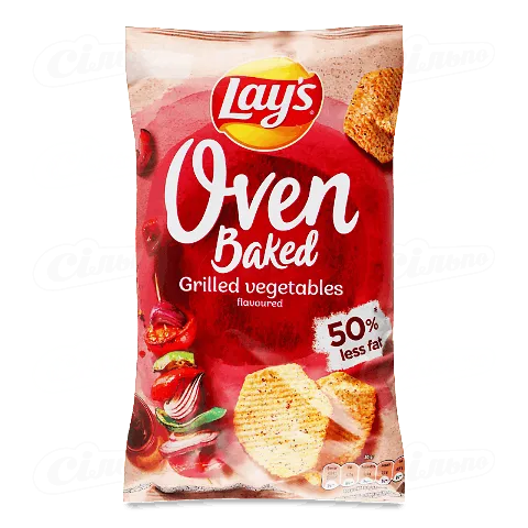 Чіпси Lay`s Baked картопляні зі смаком овочів гриль 125г