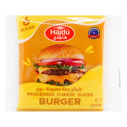 Слайси сирні Hajdu Burger 37% 100г