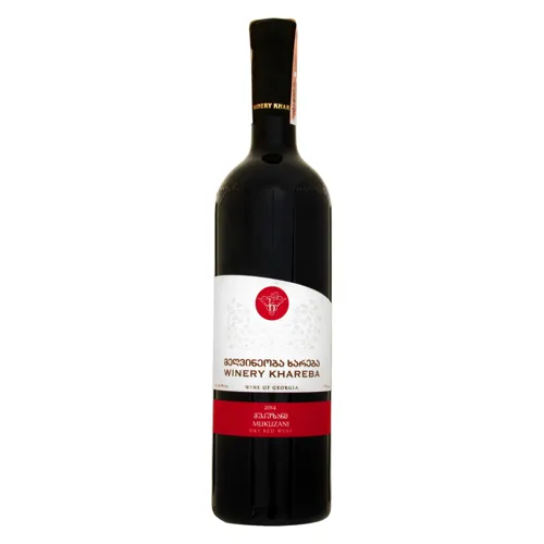 Вино 0.75л 14.5% червоне сухе Mukuzani Winery Khareba пл