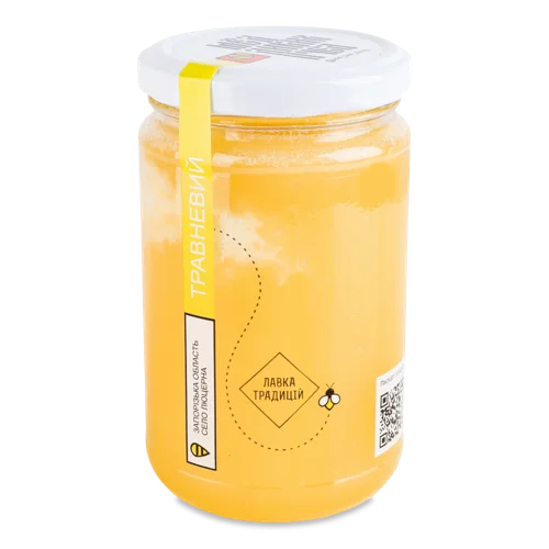 Мед Травневий, Вищого Ґатунку, У Скляній Банці, 420г