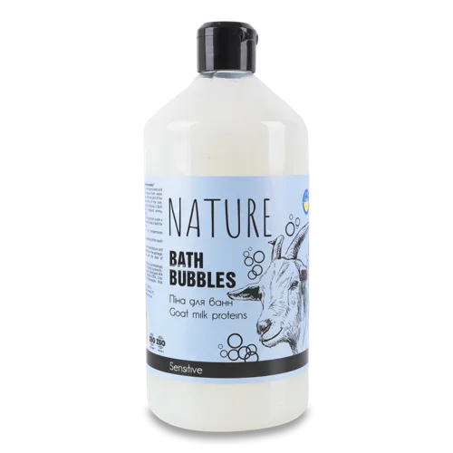 Піна для Ванн Goat Milk Proteins Sensitive Nature, 900 мл