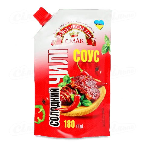 Соус Королівський смак Солодкий чилі, 180г